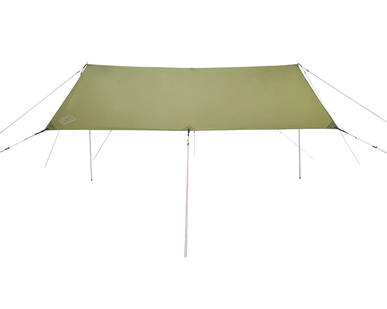 Voss 9 PU Tarp - 9 m² | Dark Olive - Image 2