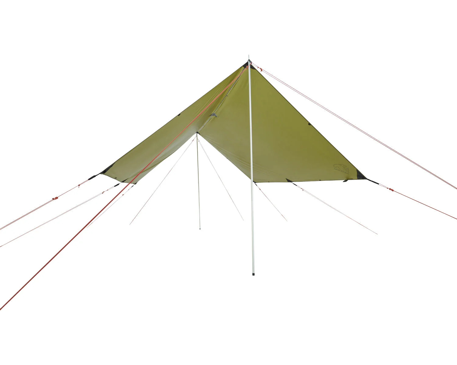 Voss 9 PU Tarp - 9 m² | Dark Olive - Image 3