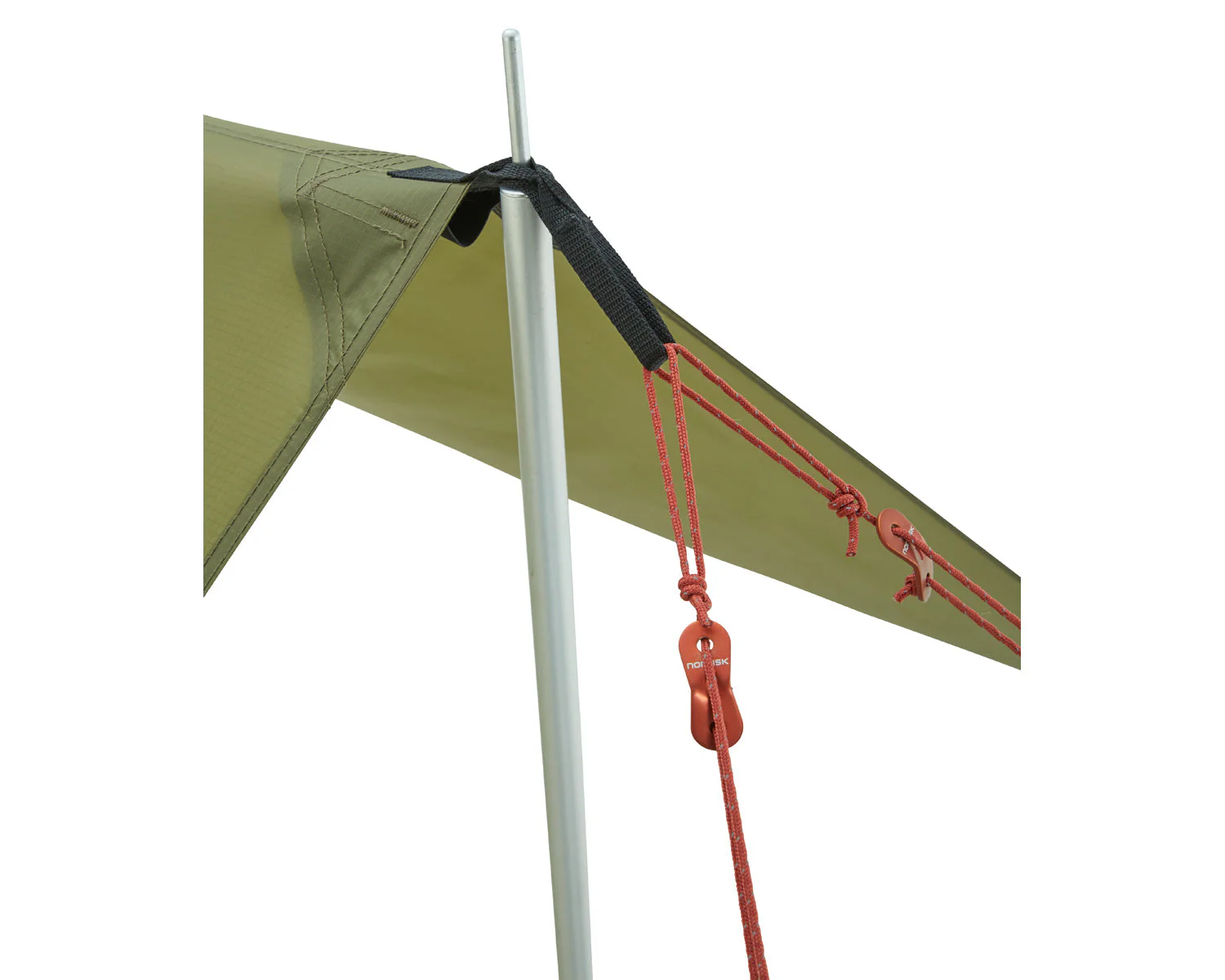 Voss 9 PU Tarp - 9 m² | Dark Olive - Image 4