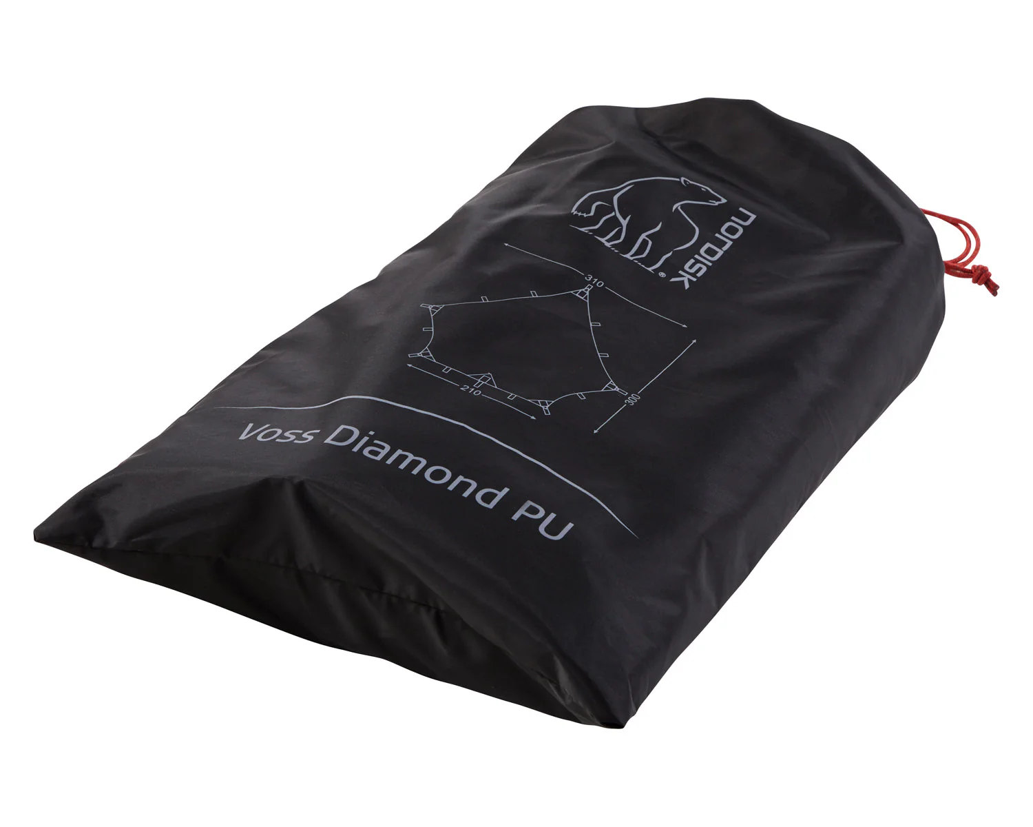 Voss Diamond PU Tarp - Dark Olive - Image 10
