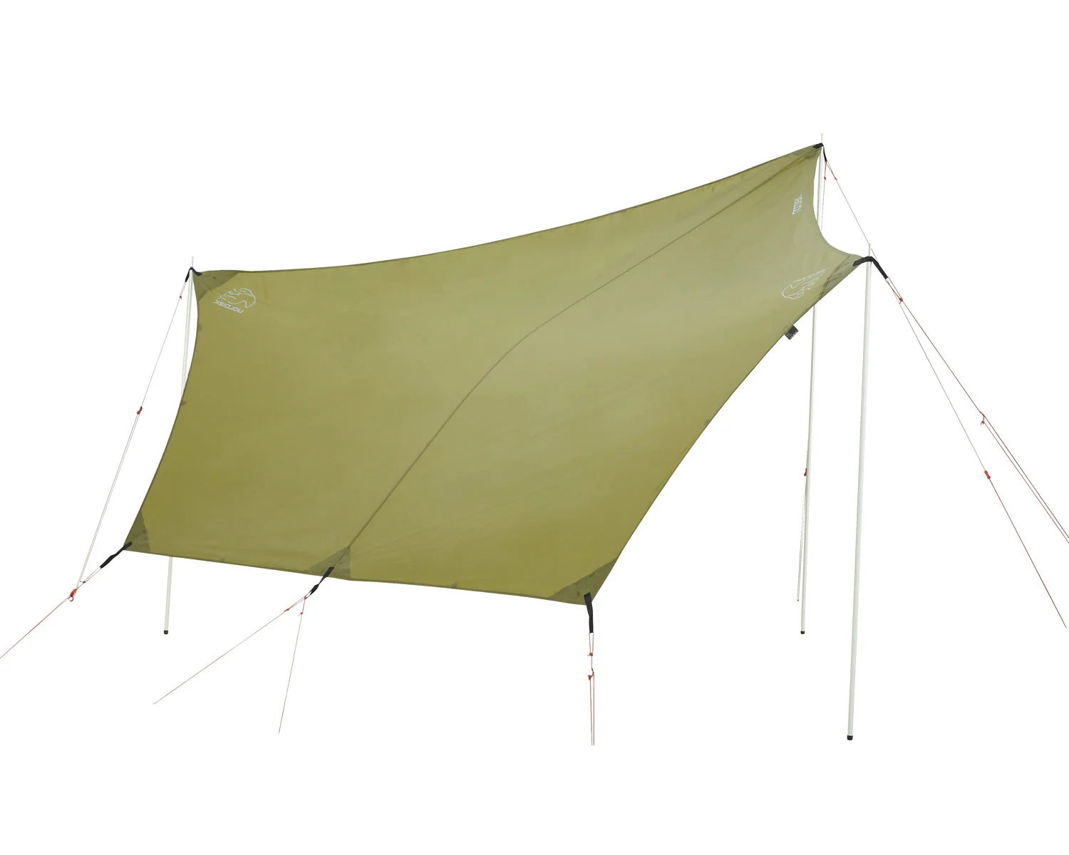 Voss Diamond PU Tarp - Dark Olive - Image 3