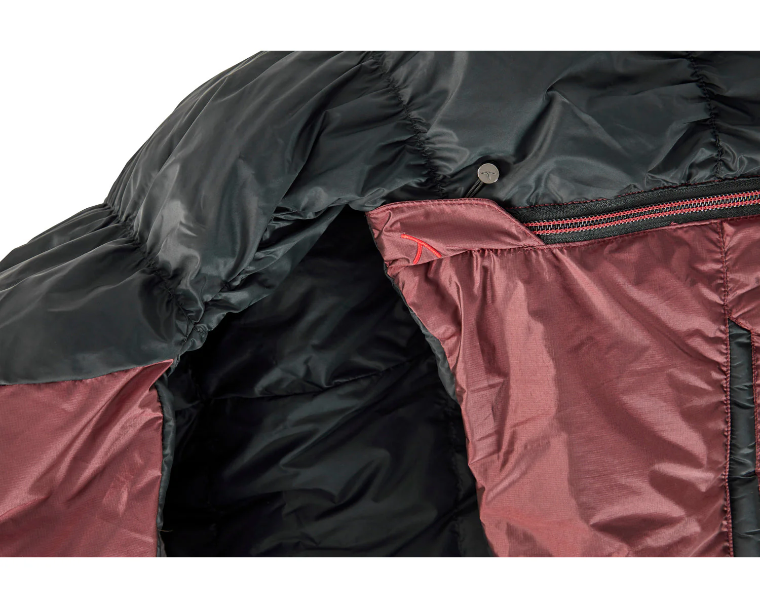 Voyage 300 Schlafsack (Left Zip) - Daune (1° C) | Ribbon Red - Image 4