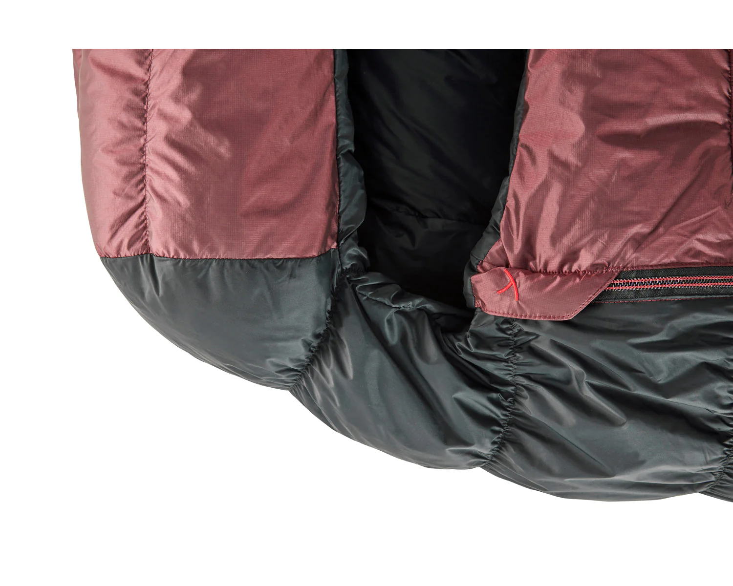 Voyage 500 Schlafsack (Right Zip) - Daune (-5° C) | Ribbon Red - Image 4