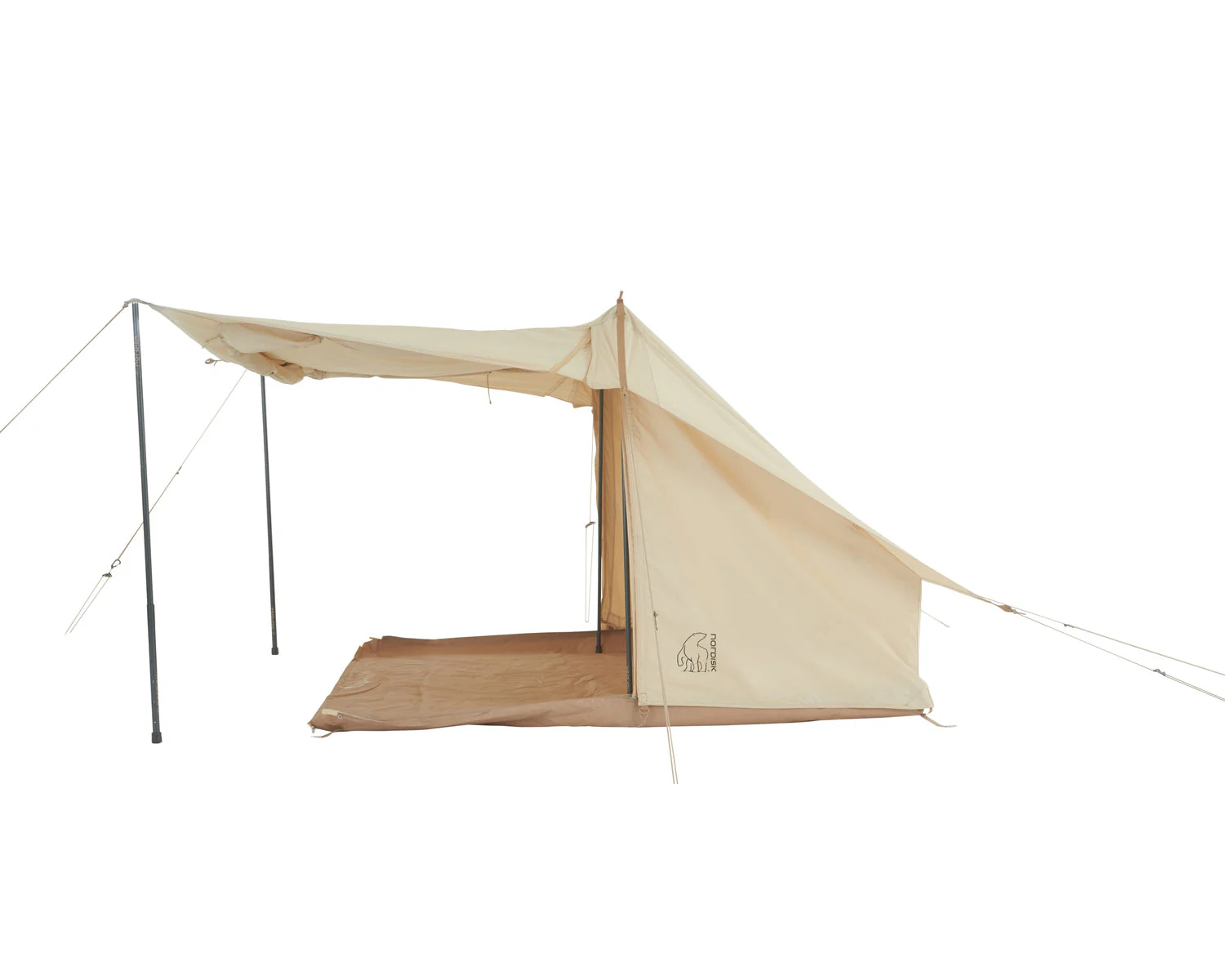 Ydun Sky 5.5 Glamping Zelt - 5.5 m² | 4 Personen | Sandshell - Image 4