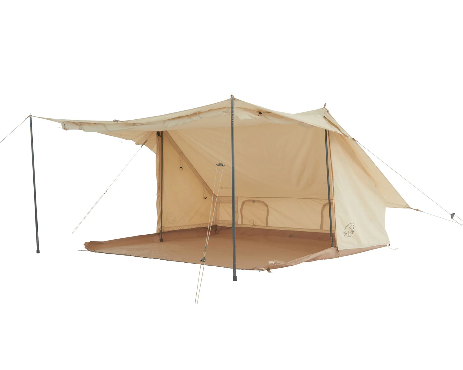 Ydun Sky 5.5 Glamping Zelt - 5.5 m² | 4 Personen | Sandshell - Image 5