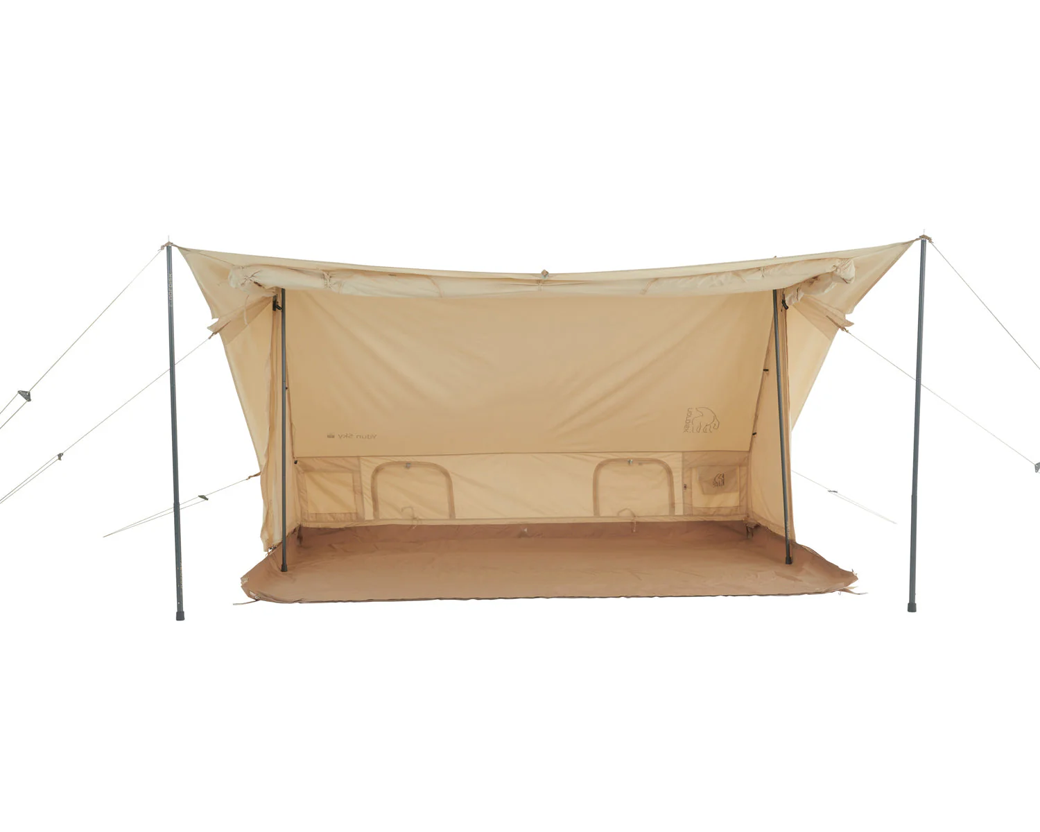 Ydun Sky 5.5 Glamping Zelt - 5.5 m² | 4 Personen | Sandshell - Image 6