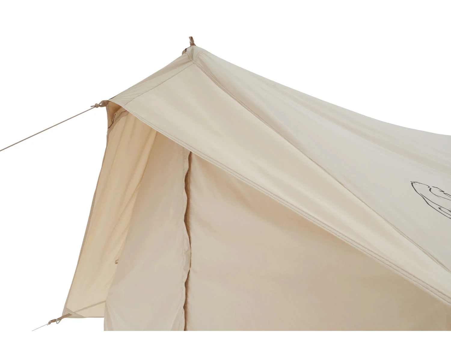Ydun Sky 5.5 Glamping Zelt - 5.5 m² | 4 Personen | Sandshell - Image 7