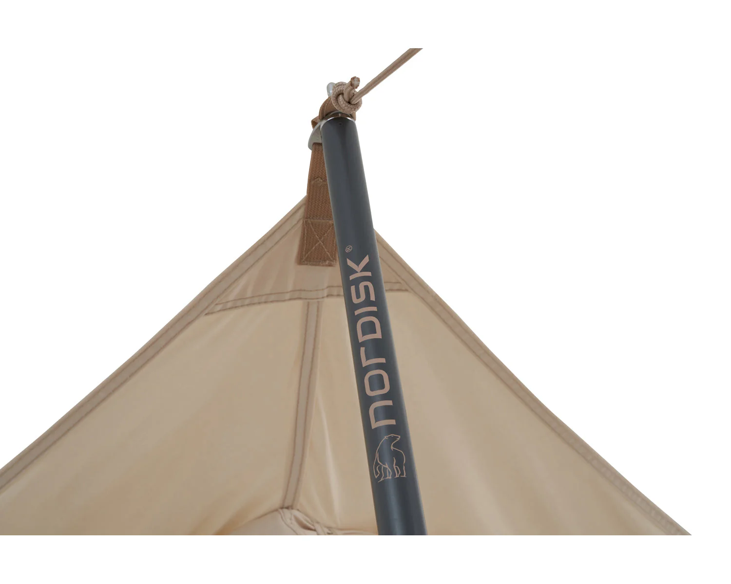 Ydun Sky 5.5 Glamping Zelt - 5.5 m² | 4 Personen | Sandshell - Image 9