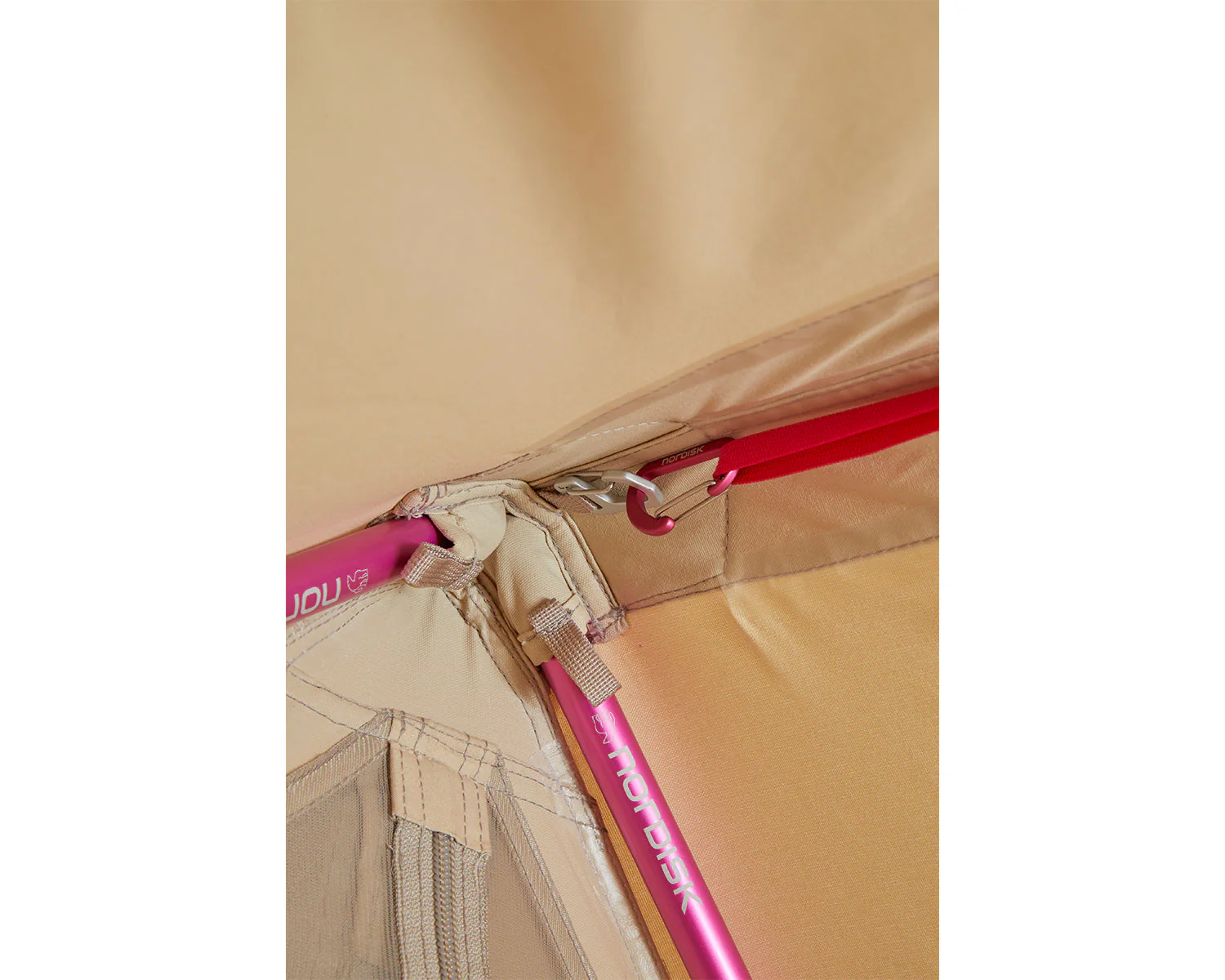 Ydun Tech Mini Glamping Zelt Incl. Colour Pack - 2 Personen | Azalea Cherry Pink - Image 10