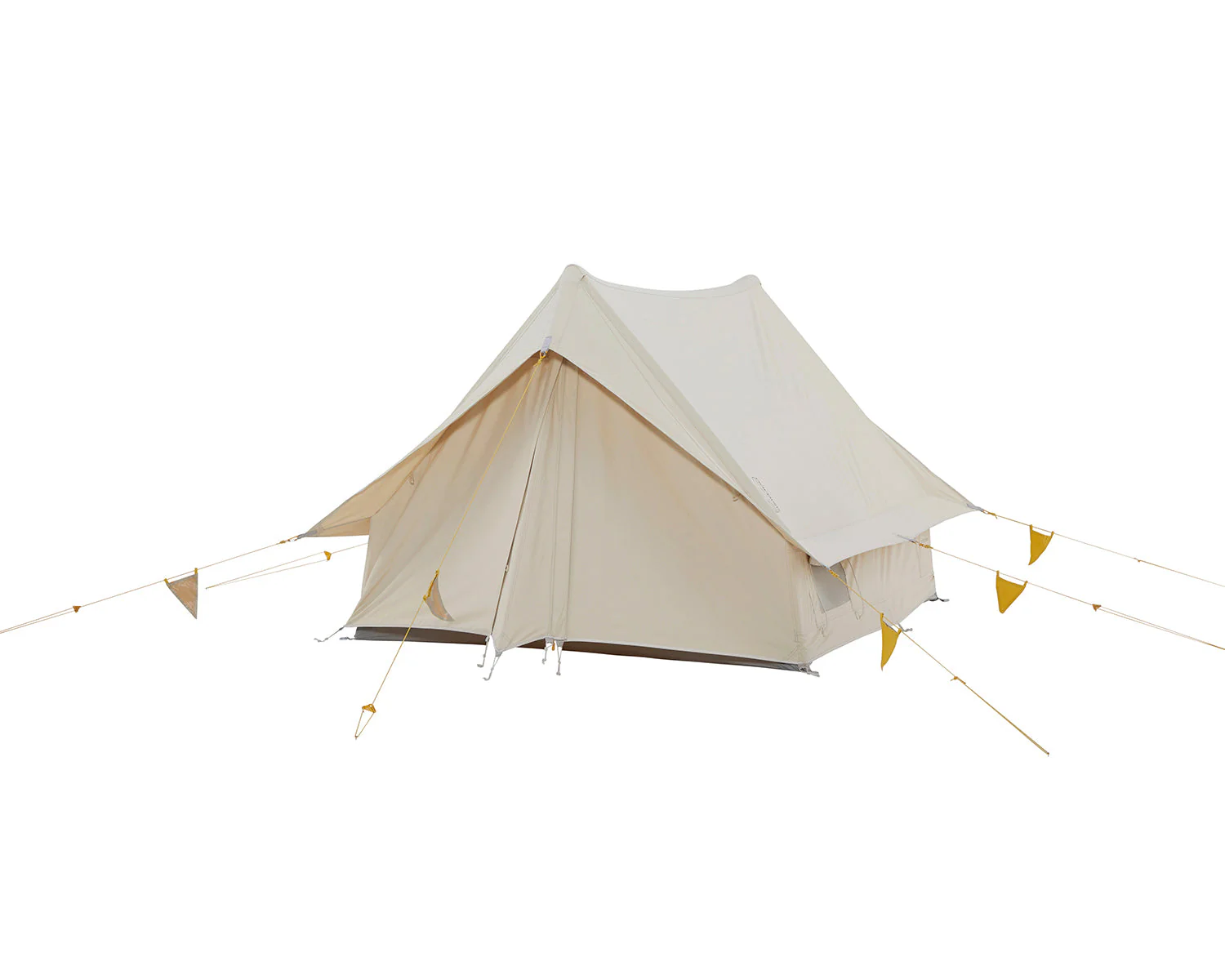 Ydun Tech Mini Glamping Zelt Incl. Colour Pack - 2 Personen | Mustard Yellow - Image 2