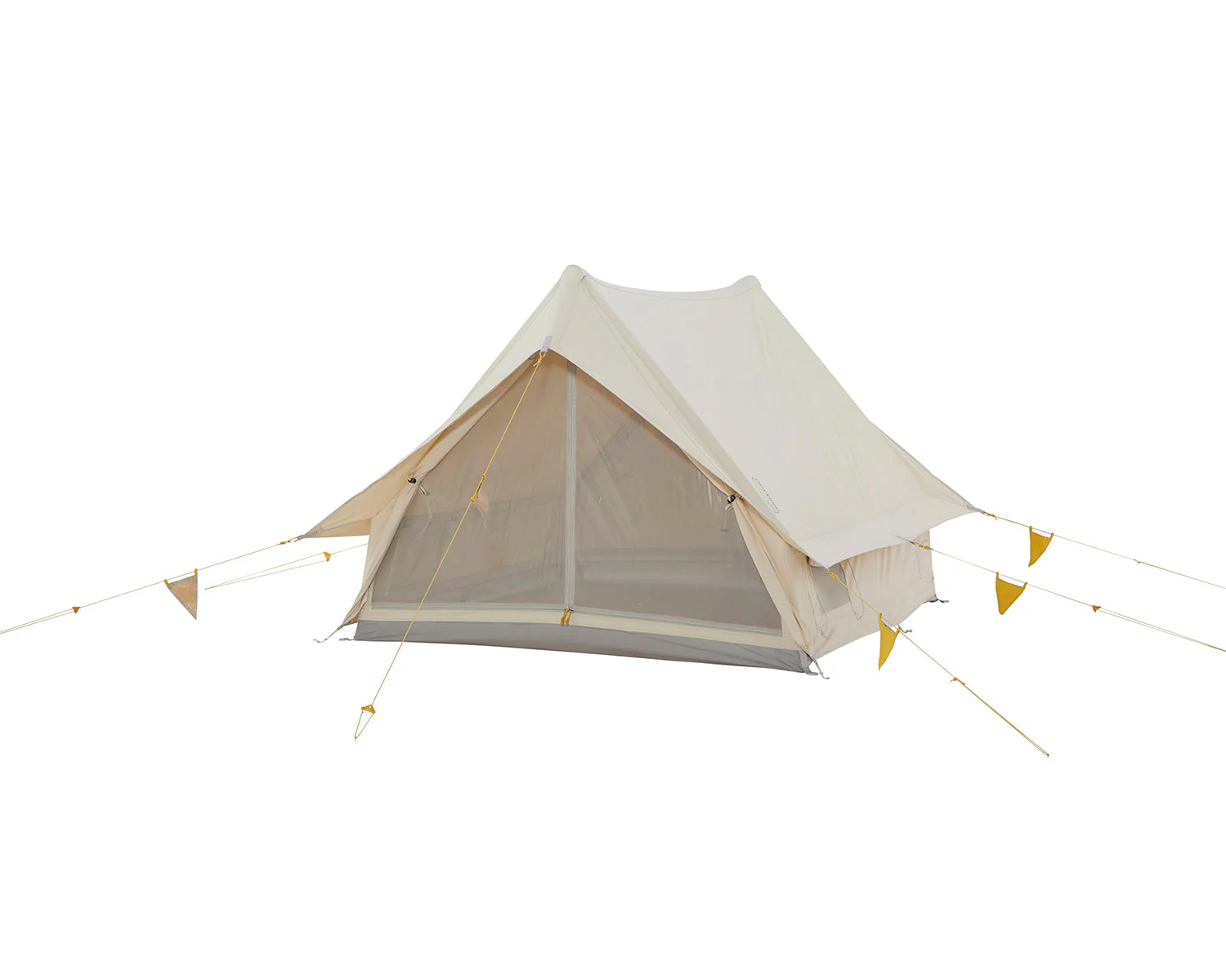 Ydun Tech Mini Glamping Zelt Incl. Colour Pack - 2 Personen | Mustard Yellow - Image 5