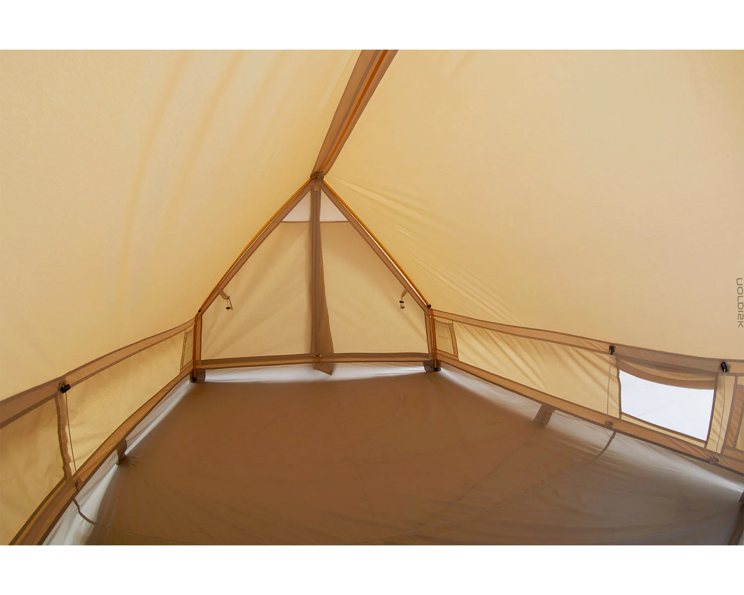 Ydun Tech Mini Glamping Zelt Incl. Colour Pack - 2 Personen | Mustard Yellow - Image 7