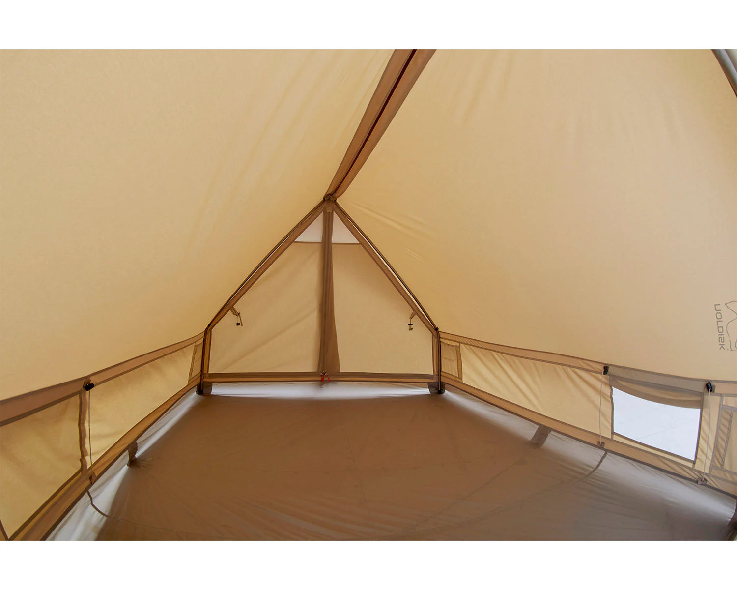 Ydun Tech Mini Glamping Zelt Incl. Colour Pack - 2 Personen | Dachshund Chocolate - Image 8